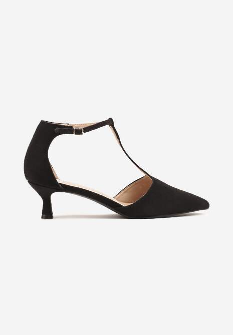 Pantofi cu toc Liliora Negri 4