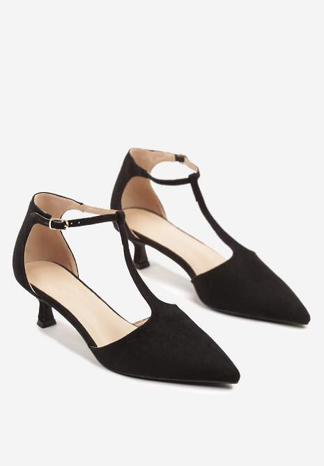 Pantofi cu toc Liliora Negri 5