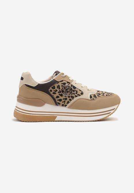Sneakers Roniane Imprimeu leopard 4