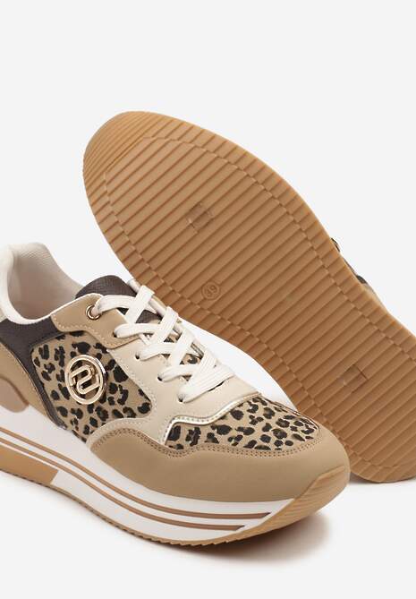Sneakers Roniane Imprimeu leopard 6