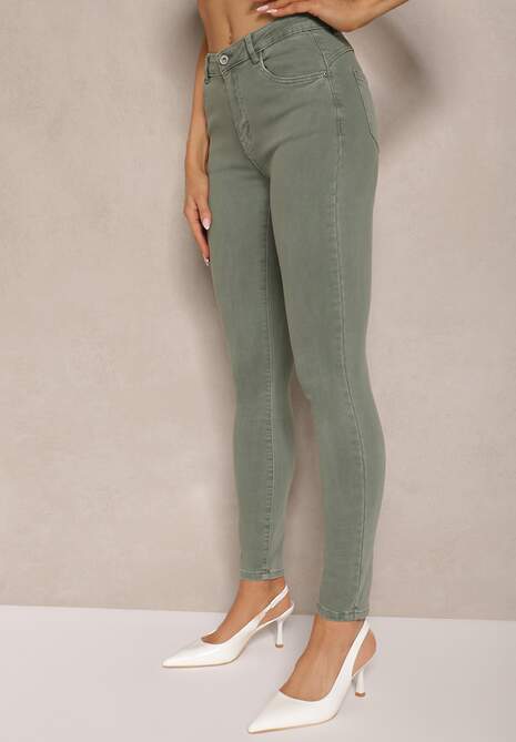 Blugi Verde deschis 4