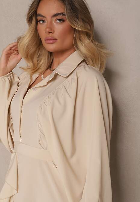Rochie Divanessa Bej 5