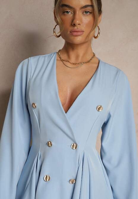 Rochie Florlio Albastră 5