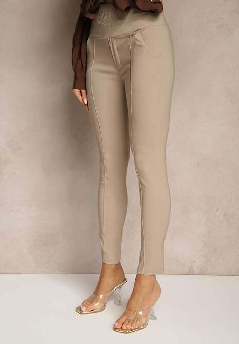 Pantaloni Kolanira Bej deschis 4