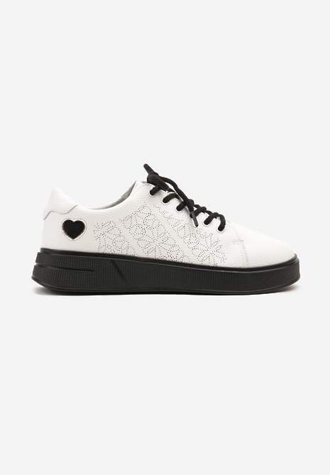 Tiralia Alb cu negru 4