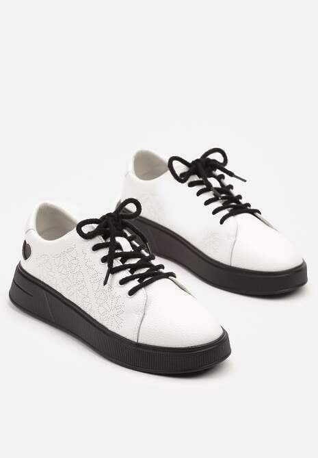 Tiralia Alb cu negru 5