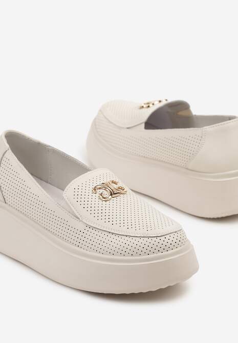 Pantofi casual Zarivian Bej 6