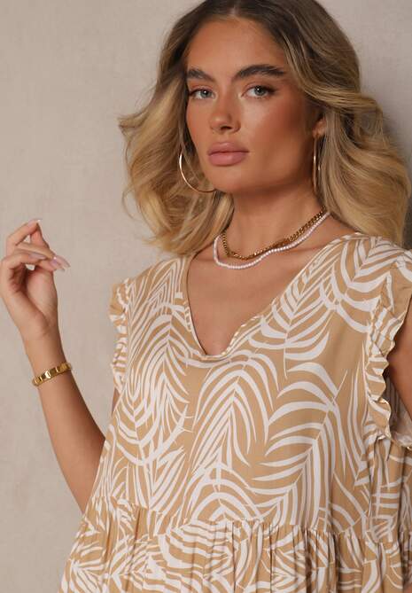 Rochie Diviora Bej 5