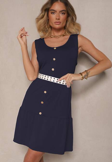 Rochie Saniraya Bleumarin 4