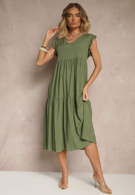 Rochie Hirlio Verde 4