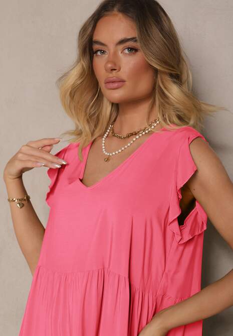 Rochie Mirlio Roz 5