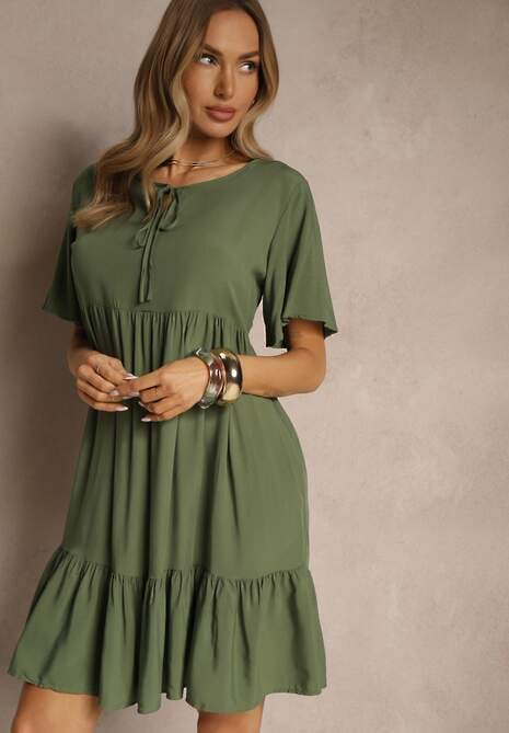 Rochie Mepova Verde închis 4