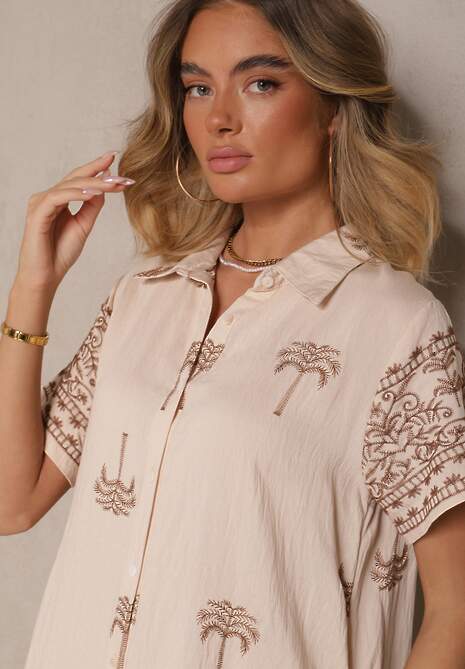 Rochie Sanavelle Bej 5