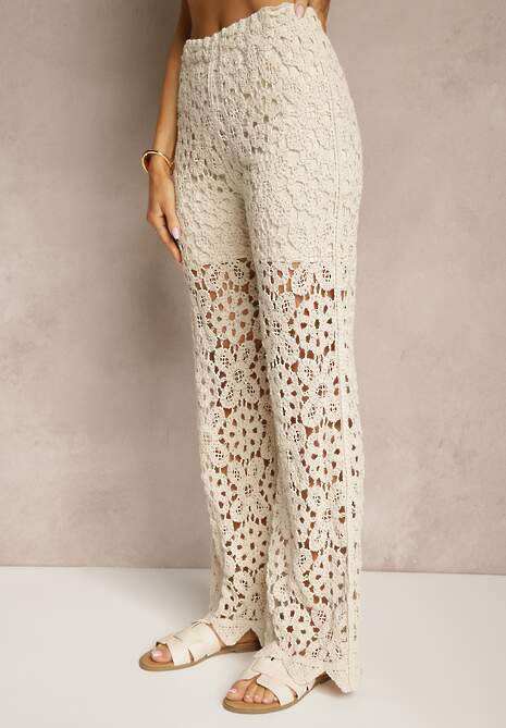 Pantaloni Mepnira Bej 4