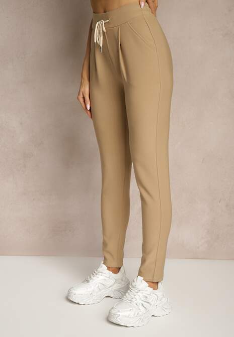 Pantaloni Zelpia Bej 4