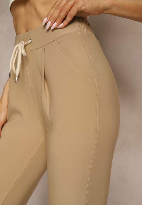 Pantaloni Zelpia Bej 5