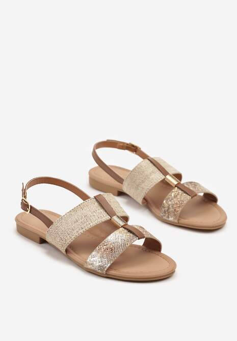 Sandale Mailles Print piele de șarpe 5