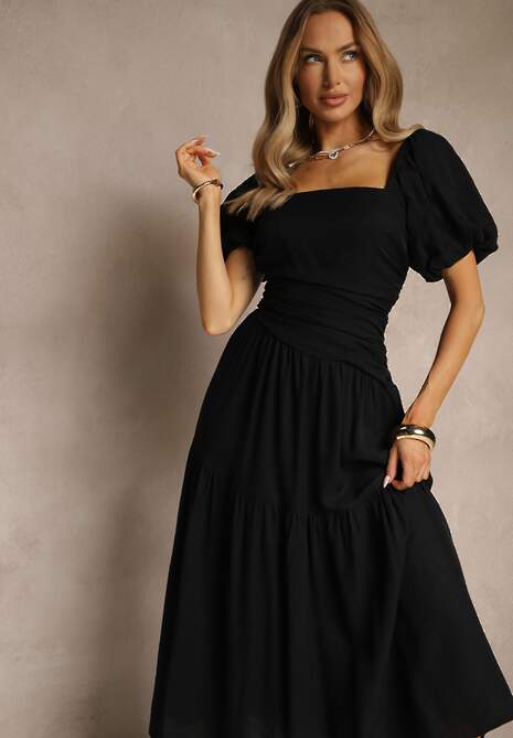Rochie Naprine Neagră 4