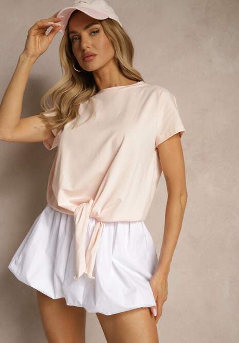 T-shirt Sunalina Roz deschis 4