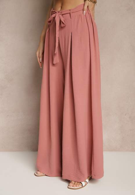 Pantaloni Iveleldi Roz închis 4