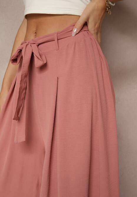 Pantaloni Iveleldi Roz închis 5