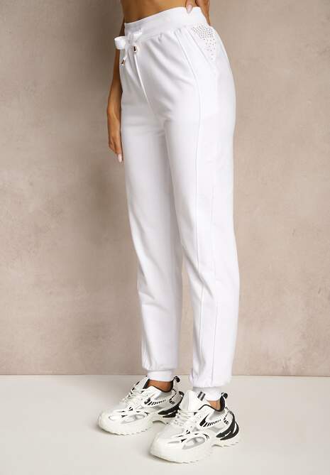 Pantaloni Ulinarea Albi 4