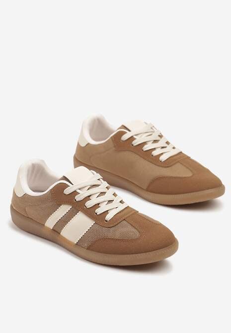 Sneakers Jenaniela Bej închis 5