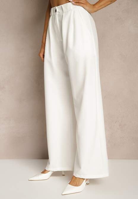 Pantaloni Uliadorea Albi 4