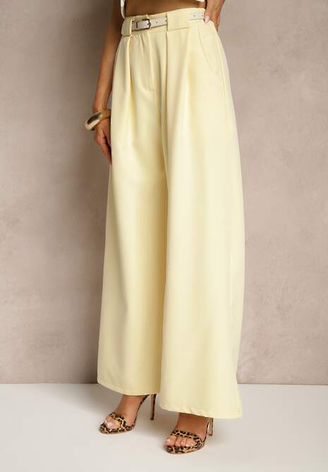 Pantaloni Uliadorea Galbeni 5