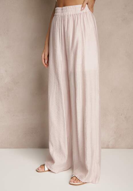 Pantaloni Jenarielis Roz deschis 4