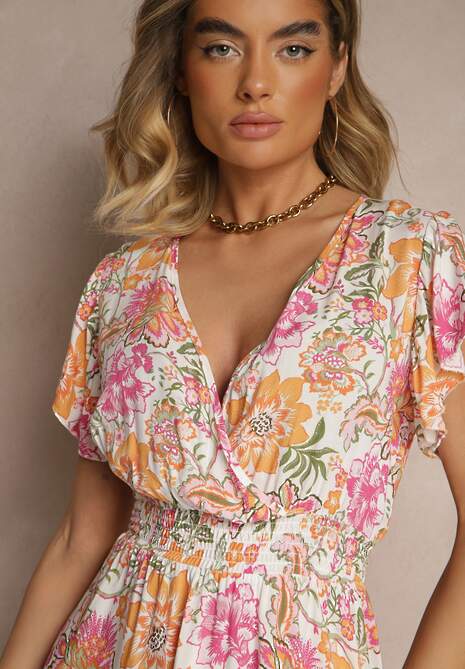 Rochie Ulosiana Portocalie 5