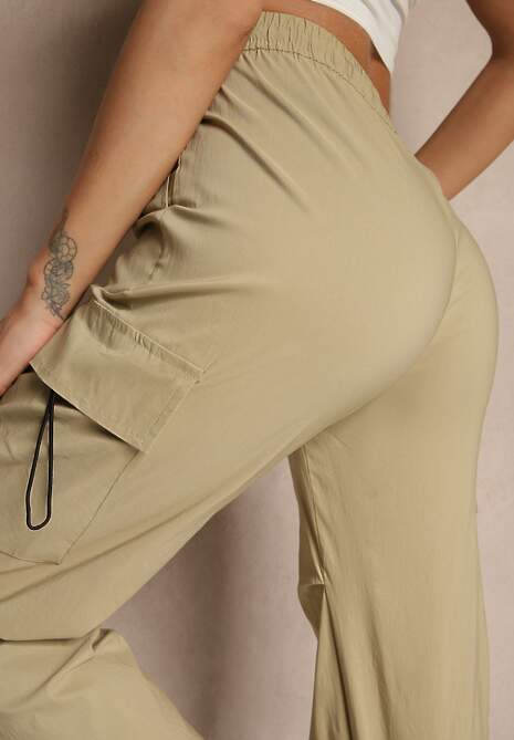 Pantaloni Puvoria Bej deschis 5