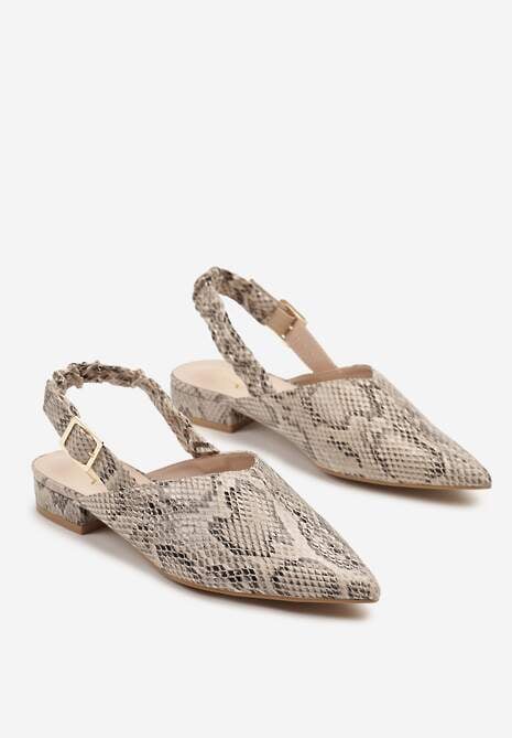 Sandale Jenadenna Print piele de șarpe 5