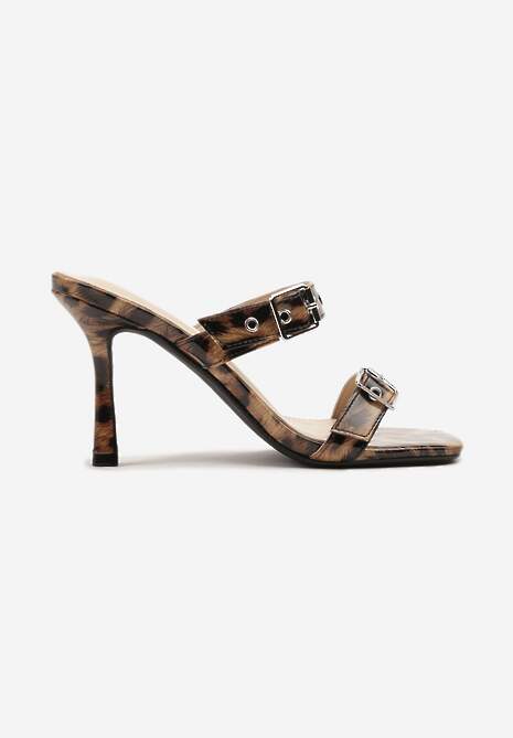 Papuci Rosaniela Imprimeu leopard 4