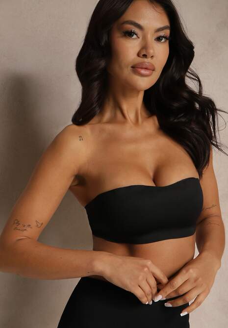 Czarny Biustonosz Typu Balkonetka Bez Fiszbin Zenzedi