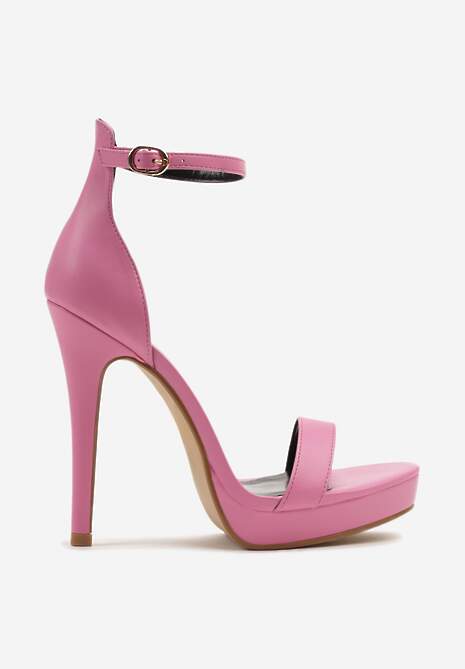 Pantofi stiletto Napelle Roz 4