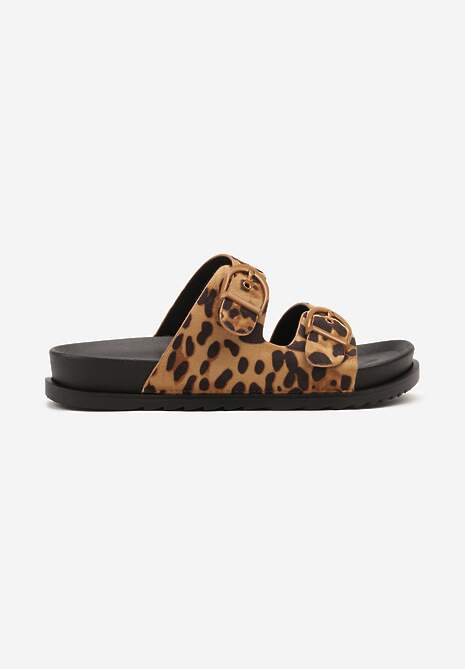 Papuci Galzeri Imprimeu leopard 4