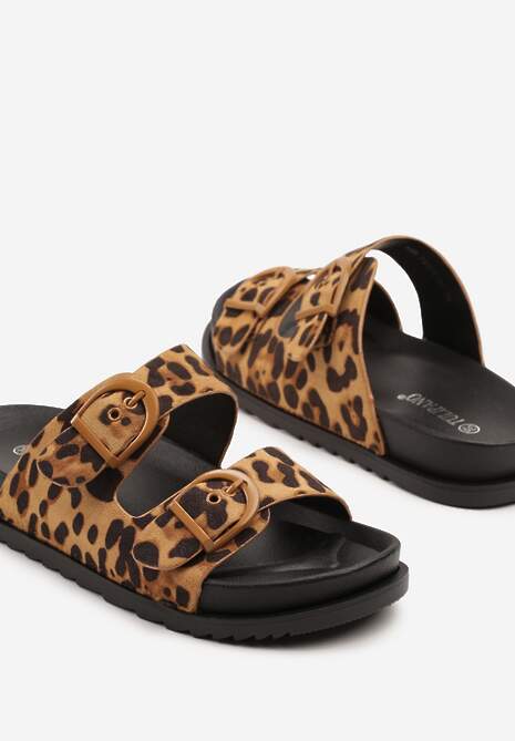 Papuci Galzeri Imprimeu leopard 6