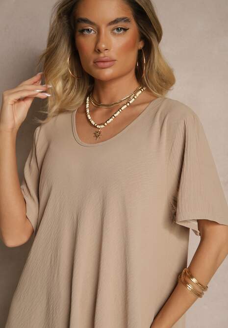 Rochie Bej închis 5