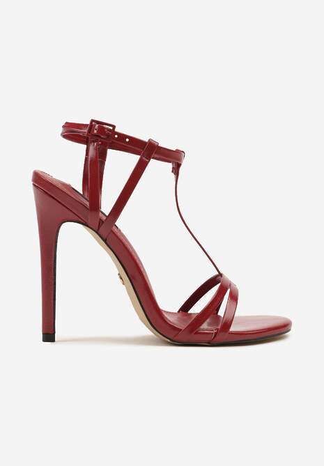 Sandale Ranele Bordo 4