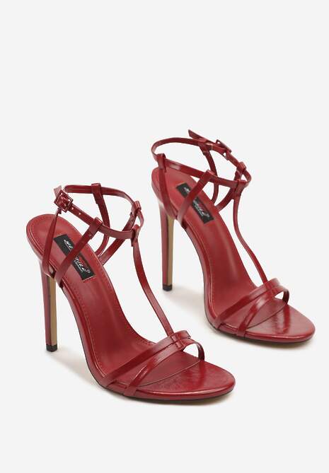 Sandale Ranele Bordo 5