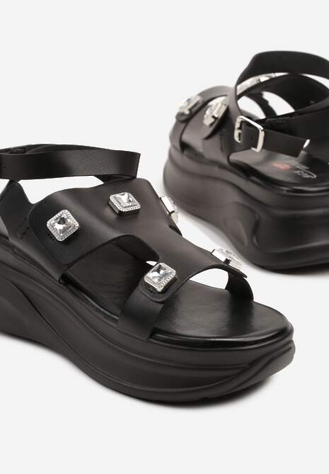 Sandale Liozea Negre 6