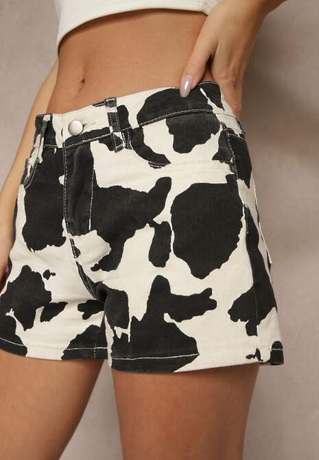 Pantaloni scurți Tunielle Negru cu alb 5