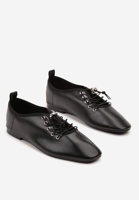 Pantofi casual Julirine Negri 5