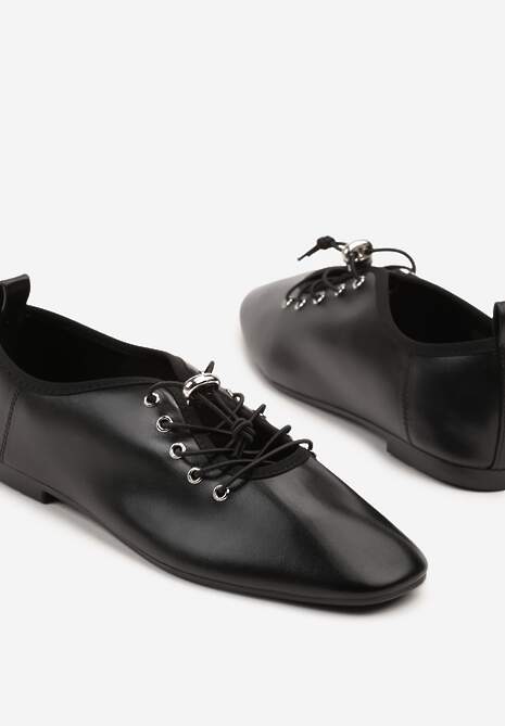 Pantofi casual Julirine Negri 6