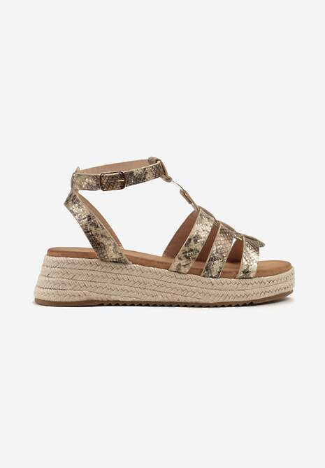 Sandale Ravimi Print piele de șarpe 4