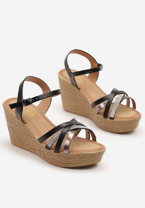 Sandale Clevria Negre 5