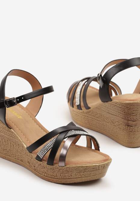 Sandale Clevria Negre 6