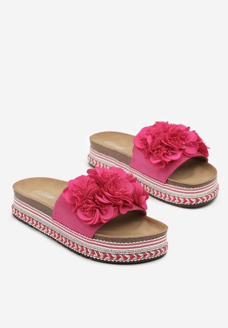 Papuci Cleoniae Fucsia 5
