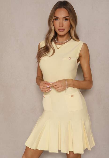 Rochie Raviia Galbenă 4